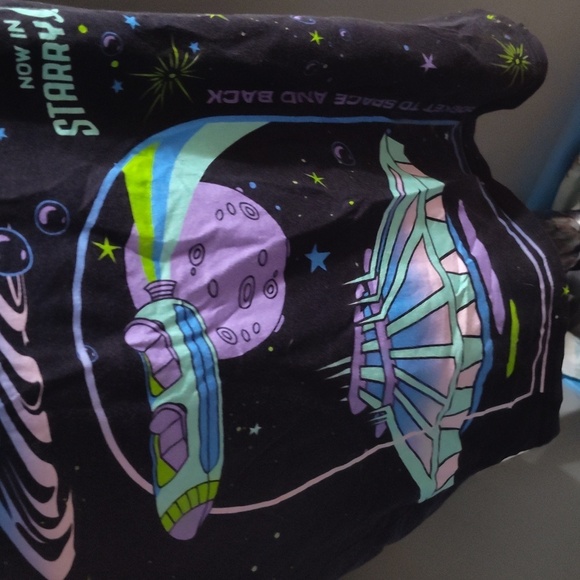 Disney Parks 2023 Magic Kingdom Space Mountain T Shirt Size XL - Picture 2 of 9